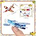 ShinyRelief 48 Packs End of Year Student Gifts Foam Glider Planes Toys for Kids Bulk Flying Airplanes Party Favors Goodie Bag Stuffers for School Classroom Prizes Kindergarten Graduation Boys Girls - Image 3