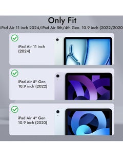 YoYoTech iPad Air 11 inch M2 2024 6th Generation (A2899/A2900/A2902) Case Flip Cover with Magnetic Closure Auto Wake/Sleep function having Pencil holder Slot  - Image 2