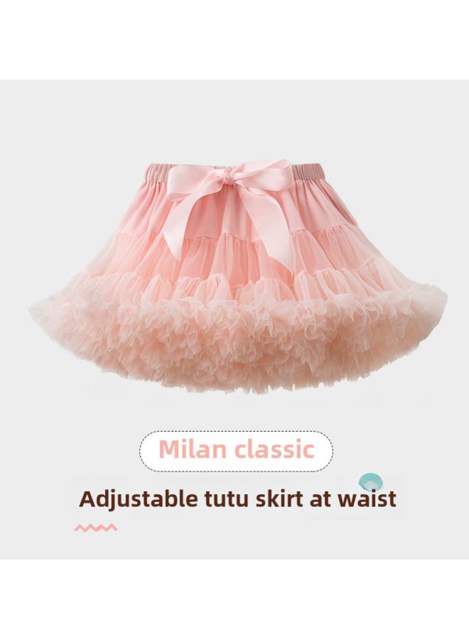 New Children's Tutu Skirt Summer European And American Puffy Skirt Baby Birthday Gift Children's Clothing Women's Skirt 