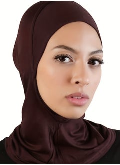 SYNSYB Solid Women's Muslin Hijab Sport Head Scarf Plain Under Scarf Muslimah Turban Cap Scarf Ramadan Accessory  - Image 1