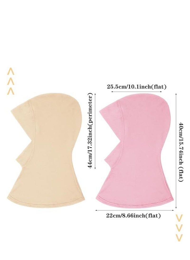 SYNSYB Solid Women's Muslin Hijab Sport Head Scarf Plain Under Scarf Muslimah Turban Cap Scarf Ramadan Accessory - Image 5
