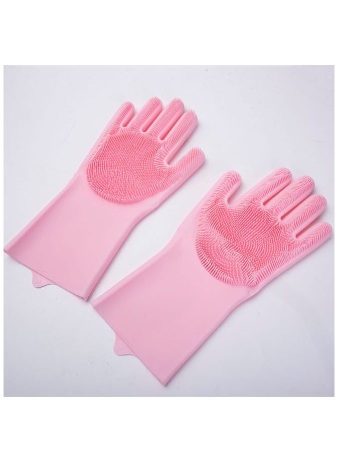 Magic Silicone Gloves Reusable Cleaning Gloves - Image 4