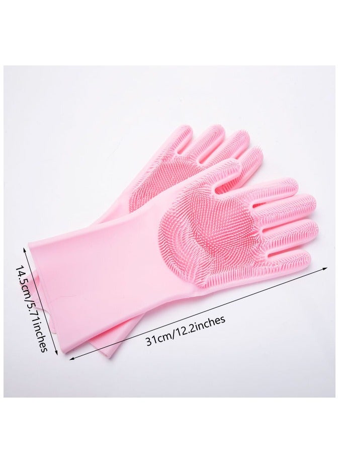 Magic Silicone Gloves Reusable Cleaning Gloves - Image 2