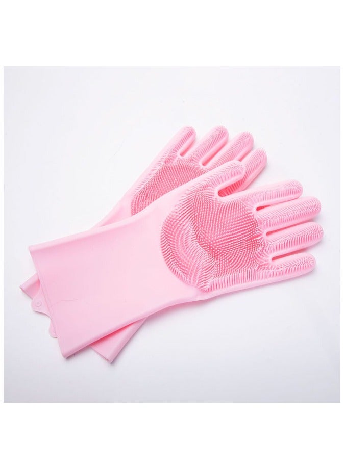 Magic Silicone Gloves Reusable Cleaning Gloves - Image 1
