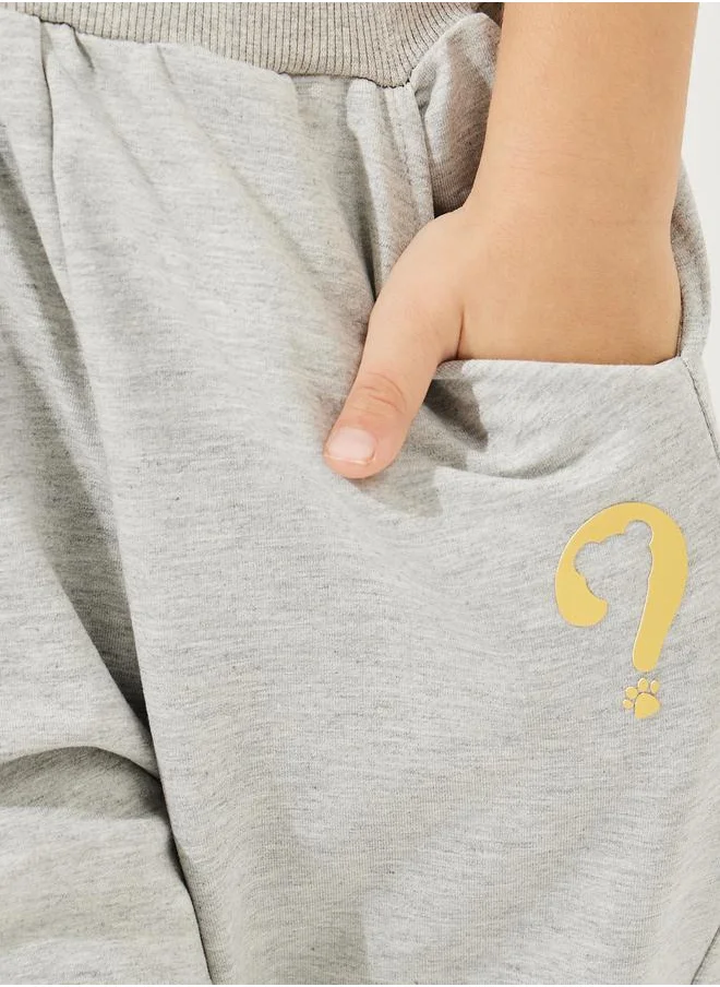 Styli Patch Slant Pocket Cotton Joggers