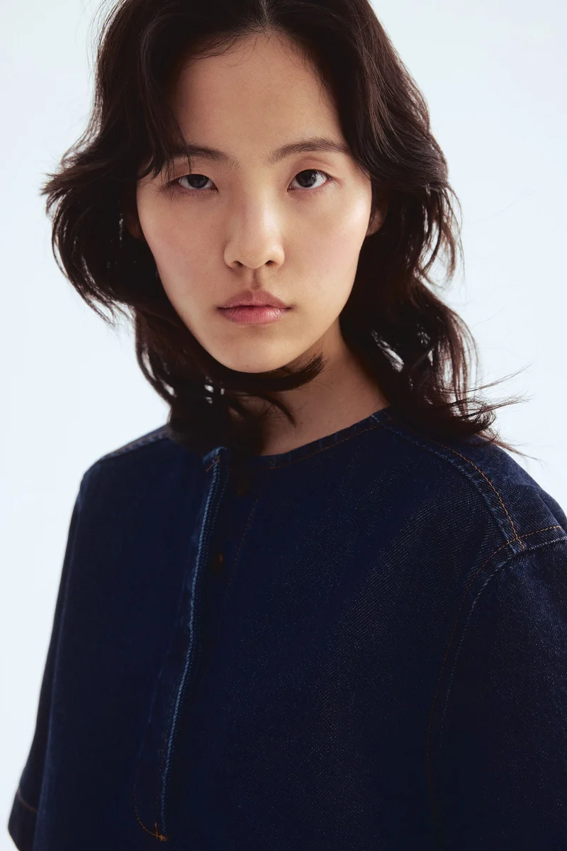 اتش اند ام بلوزة دنيم