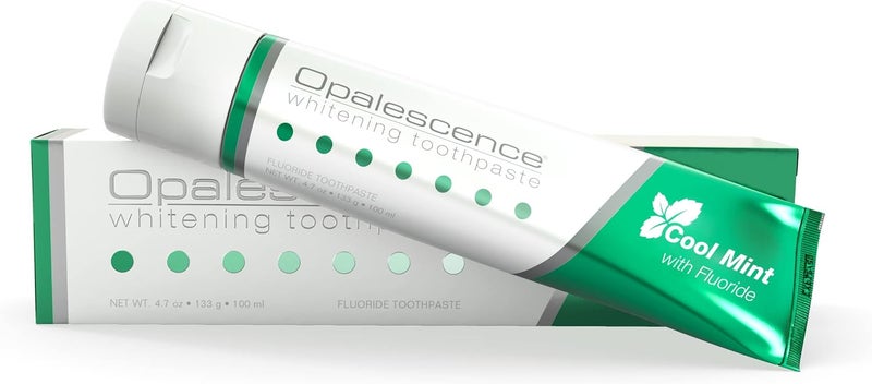 Opalescence Tooth Cleaning Agent 12 x 133g Paste Cool Mint Flavor Toothpaste for Kids Adults Whitening Unisex 12 Tubes - Image 2