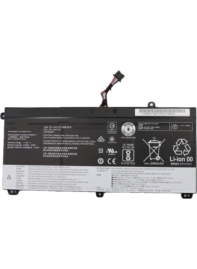 Terabyte 45N1742 45N1740 45N1741 45N1743 SB10K12721 00NY639 Battery Compatible for Lenovo ThinkPad T550 T550s T560 W550 W550s P50S Series - Image 1