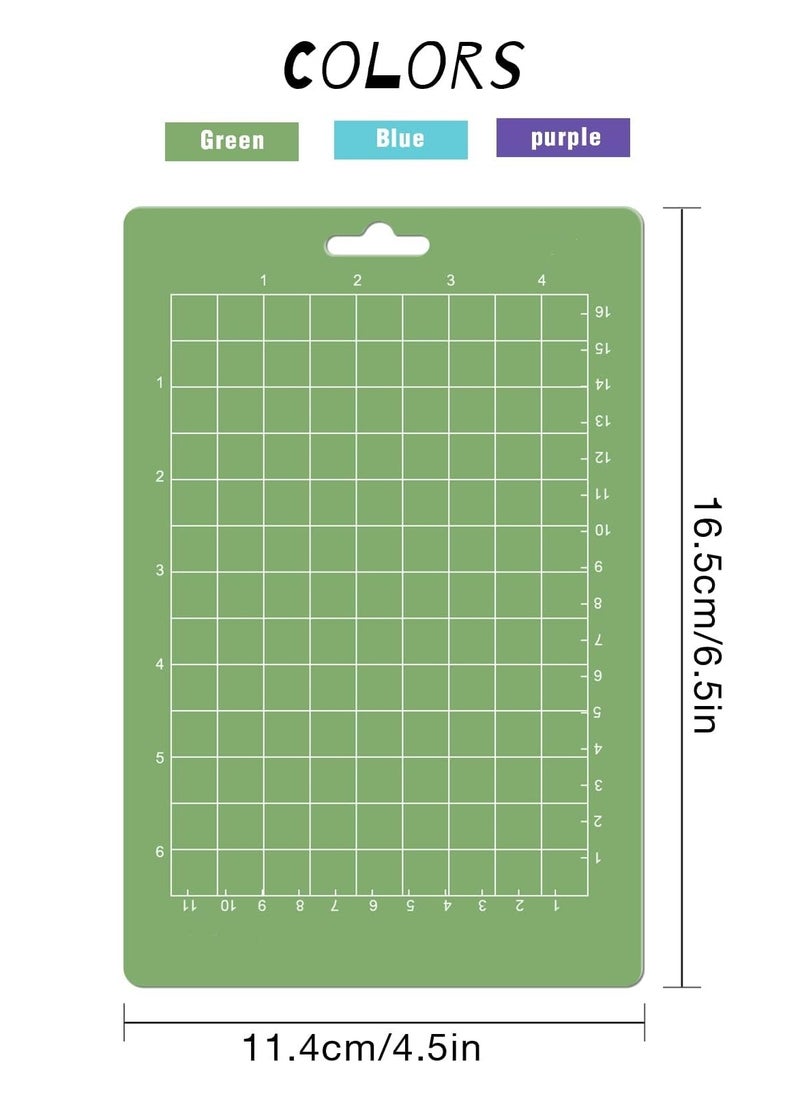SYOSI - 6PCS Cutting Mat for CricuAt Joy, 6.5” X4.5” Standardgrip Sticky Cutting Mat Replacement Adhesive Cutting Mat Crafting Mats Cricut Design Space Mats Cricket Cutting Mats for Cricut Joy Accessories - Image 1