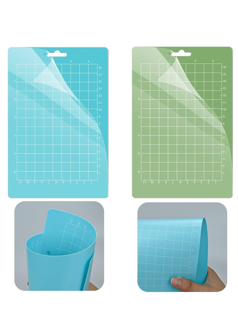 SYOSI - 6PCS Cutting Mat for CricuAt Joy, 6.5” X4.5” Standardgrip Sticky Cutting Mat Replacement Adhesive Cutting Mat Crafting Mats Cricut Design Space Mats Cricket Cutting Mats for Cricut Joy Accessories - Image 1