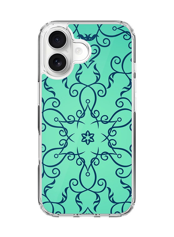 Stylizedd Classic Clear MagSafe Case for iPhone 17 , Hybrid Soft Case Flexible Edges Anti Drop TPU PC Gel Thin Transparent Cover [ Designed for iPhone 17 ] - Arabian Star