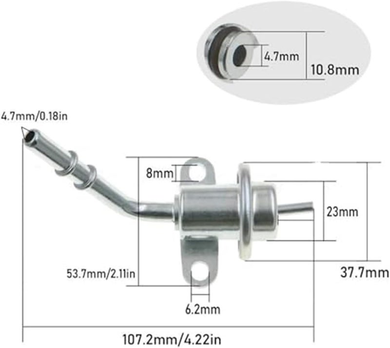 Yurefax Fuel Pressure Regulator for Toyota Models - Image 2