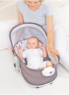 Occuwzz Baby Rocker Baby Electric Bouncer Toddler Bassinet Three Gear Adjustment Infant Rocking Bouncer Suitable for Newborns Baby  - Image 2