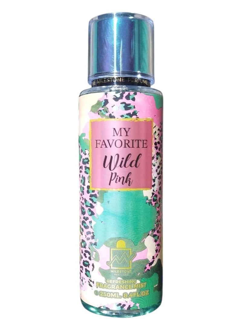 Milestone My Favorite Wild Pink Body Mist For Women - 250 ML 