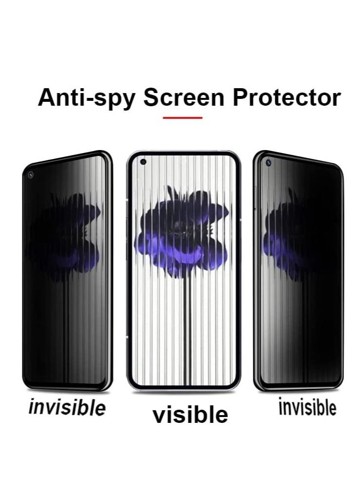 LEDIN Privacy Screen protector compatible with Nothing Phone 1 Anti-Glare Privacy Screen Protector Tempered Glass 3D Touch Case Friendly Bubble Free Screen For Nothing phone 1 - Image 3