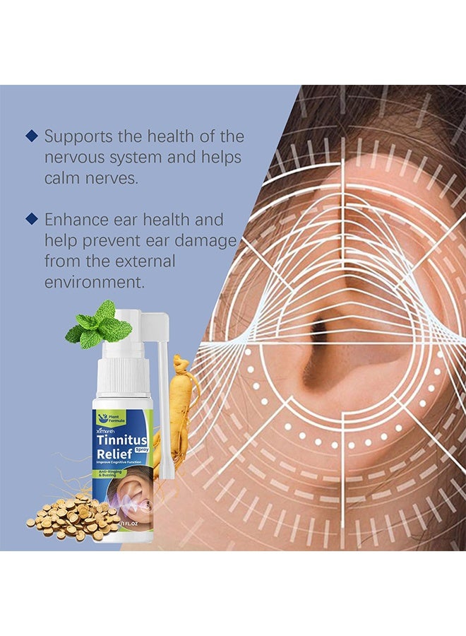 ximonth Tinnitus Relief Spray 30ml, Ringing Ears Relief, Effective for Acute & Chronic, Supports Ear Noise & Dizziness - Image 3