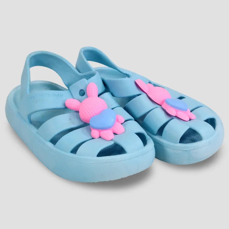 Our kids Pink Bunny Sandals - Image 1
