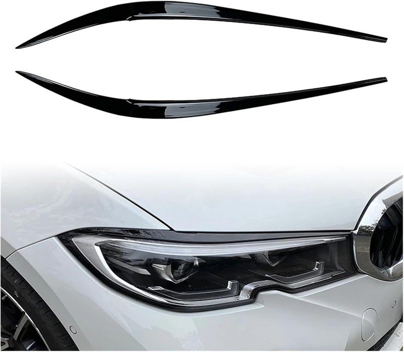 Vuzmode ABS Car Headlight Eyebrow Eyelid Cover Trim - Image 4