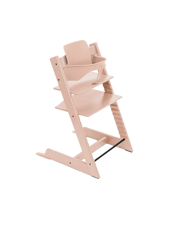 STOKKE Tripp Trapp Baby High Chair Set - Serene Pink
