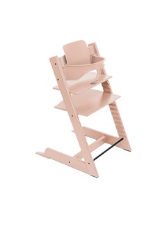 STOKKE Tripp Trapp Baby High Chair Set - Serene Pink  - Image 1