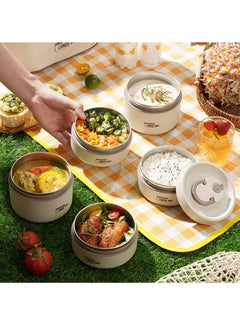 Joyelink 4pack Portable Insulated Lunch Box with Insulated Bag is Suitable for Office Workers  - Image 5
