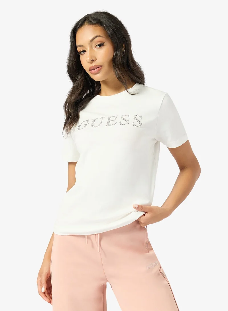 GUESS Octavia Crew Neck Short Sleeve T-Shirt