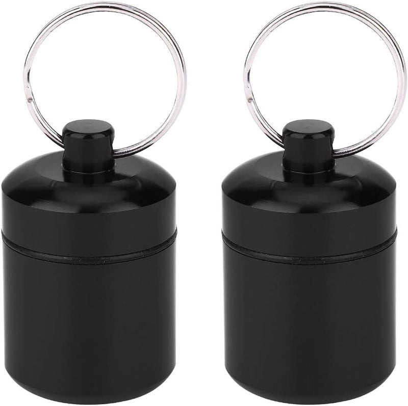 Portable Aluminum Alloy Box, Lightweight Compact Container Can with Hanging Loops and Sealing Lid for Outdoor Storing Earplugs Decorations - Image 4