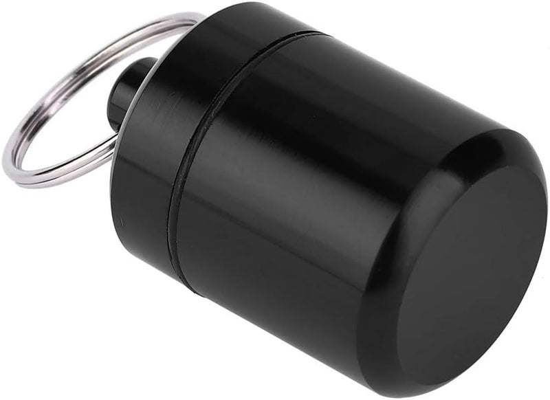 Portable Aluminum Alloy Box, Lightweight Compact Container Can with Hanging Loops and Sealing Lid for Outdoor Storing Earplugs Decorations - Image 5