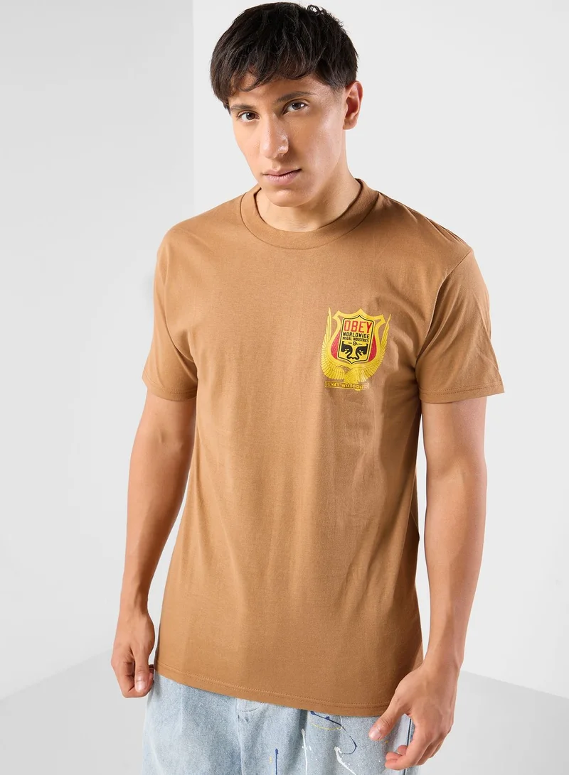 OBEY Eagle & Badge T-Shirt