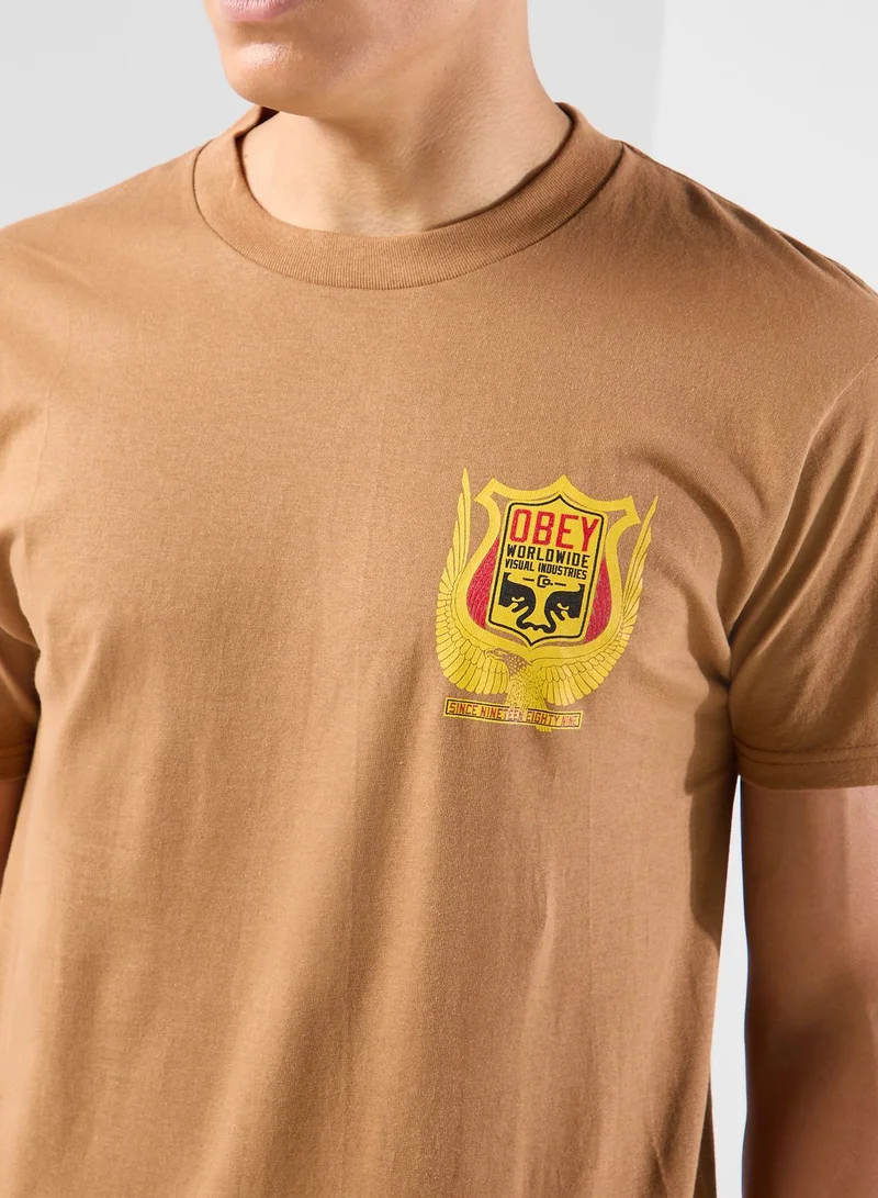 OBEY Eagle & Badge T-Shirt