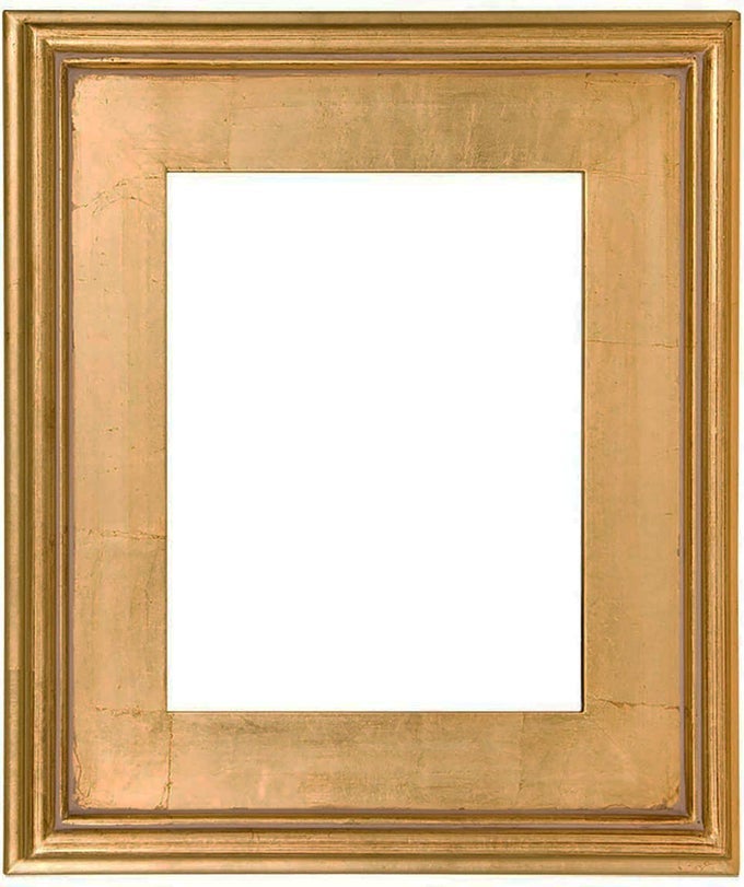 PLEIN AIR WOODEN PICTURE FRAME 6X6 GOLD PROFESSIONAL SINGLE FRAME FOR ART PANELS STRETCHED CANVAS PICTURES AND MORE GLASS AND BACKING NOT INCLUDED