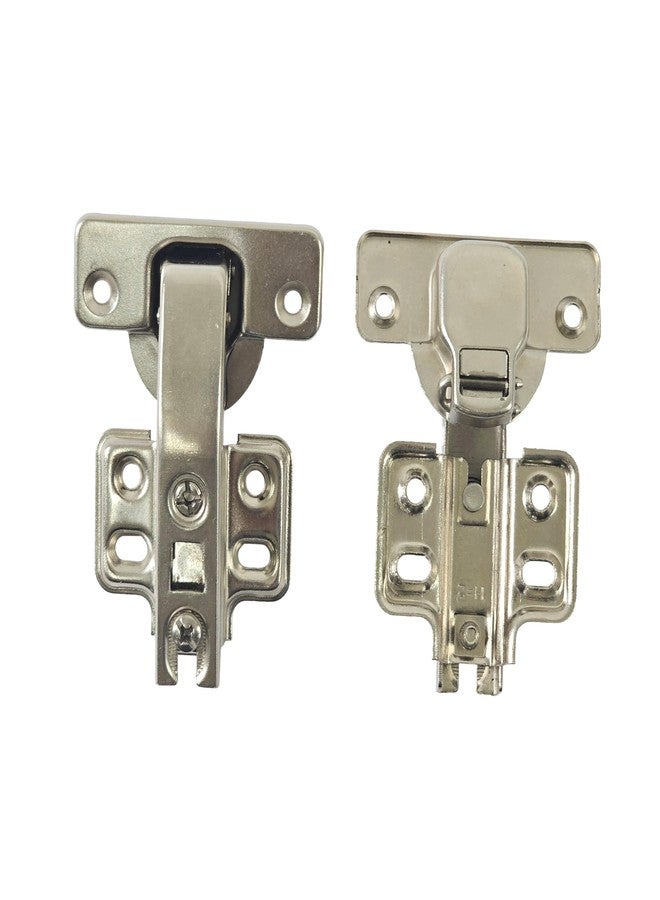 INOX Mild Steel Blind Corner Hinge for Home, Furniture, & Repair | Kabza Suitable for Windows, Wardrobes & Cabinets (Dia 35mm) Zinc Plated - Image 1