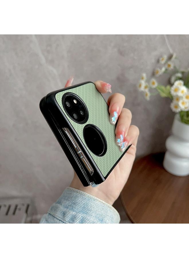 Zaboon Case For Huawei P50 Pocket Weave Texture PC Phone Case - Image 4