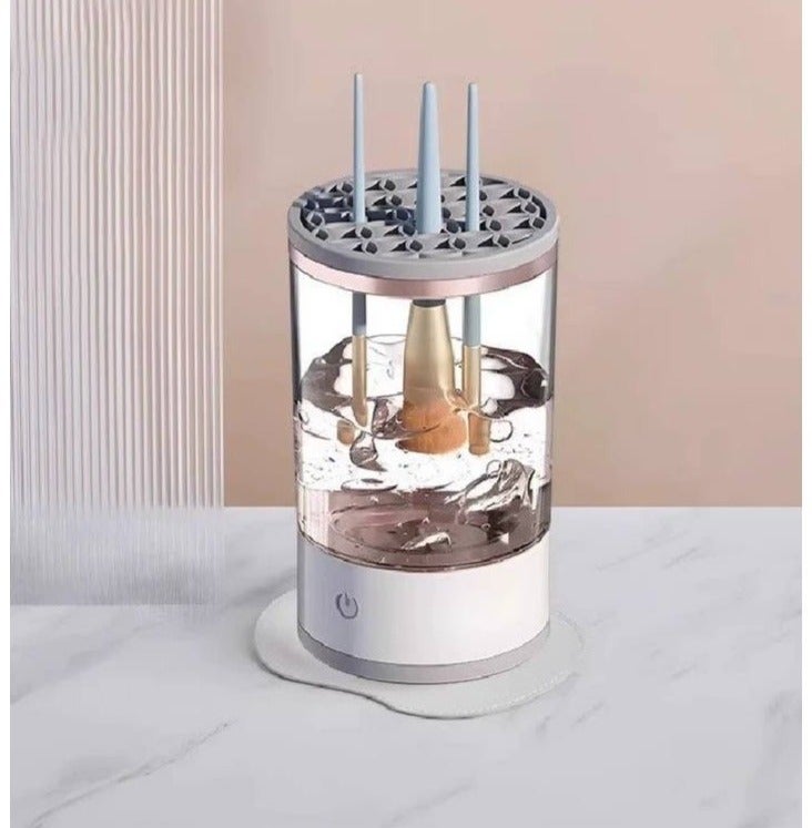 Automatic Electric Makeup Brush Cleaner - USB Powered Rotating Cleaner for All Makeup Brushes - Image 2