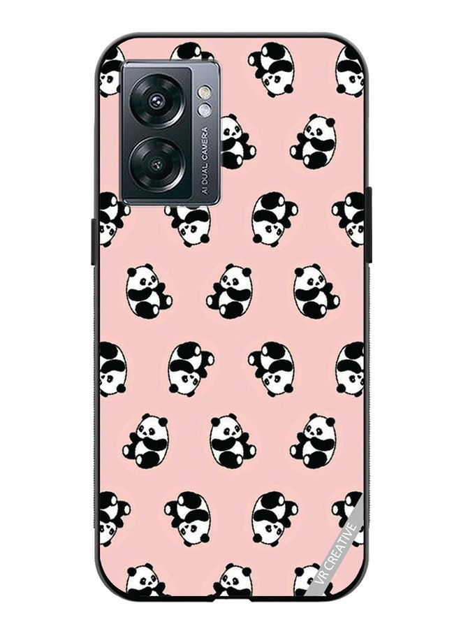 VR CREATIVE Protective Case Cover For OnePlus Nord N300 Panda Design Multicolour - Image 1