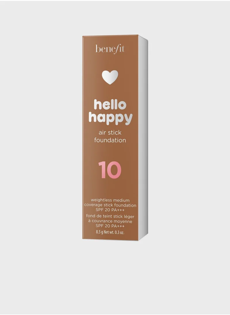 Benefit Cosmetics Hello Happy Air Stick Foundation 10