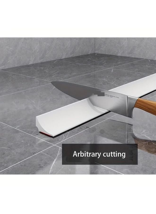 Gray Self Adhesive Water Barrier Strip 3000mm x 25mm x 15mm for Kitchen Countertop Sink Stovetop - Image 3