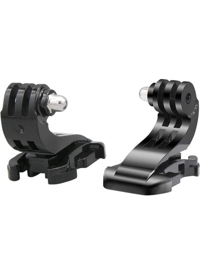 Generic - Set of J-Hook Buckle Mount Kit Compatible with GoPro Vertical Surface J-Hook Mount and Long Thumb Screws for GoPro Hero - Image 1