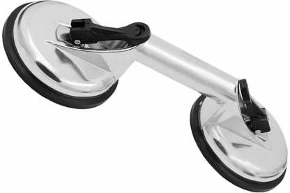 FLAMINGO ENTERPRISE FLAMINGO ENTERPRISE Uptodatetools Two Cup Aluminium Suction Glass Lifter 100 Kg Capacity Glass Carrying Handle 17 cm  - Image 4