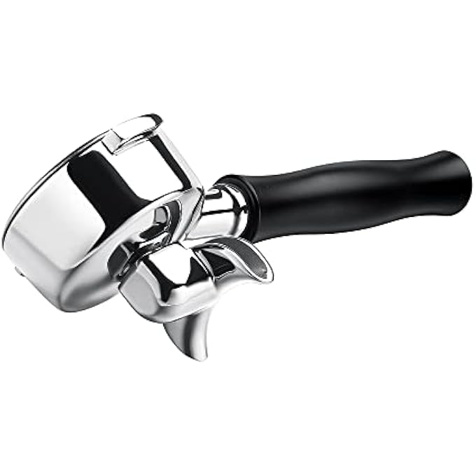 نورمكور فلتر قهوة مزدوج الفتحة مقاس 58 مم مع سلة مناسب لـ E61 Flair 58 Ecm Rocket Sanremo Synesso Slayer Vbm بمقبض من الألومنيوم المؤكسد وسلة 22 جرام - Image 5