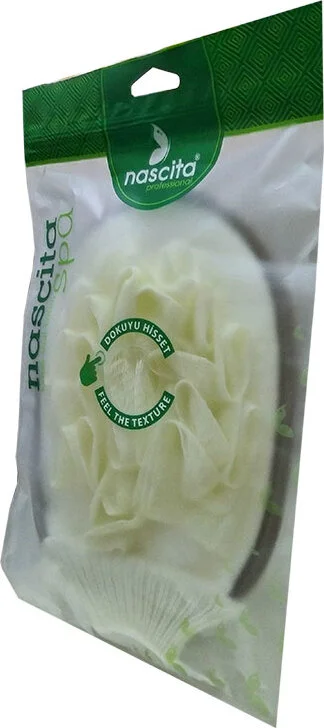 ناسيتا Koton Fiber Shower Gloves with Pouch and Elastic 16x22