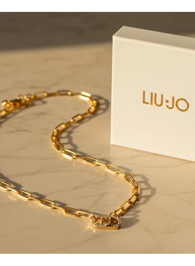 Liu Jo  Liu Jo Flare Gold Necklace for Women | Best Price UAE