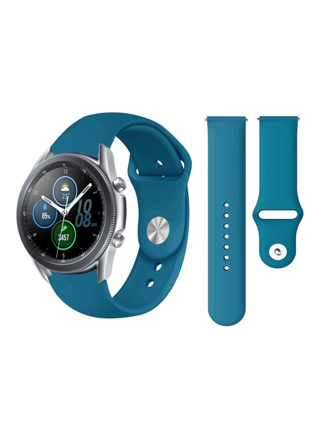 Perfii Replacement Band For Samsung Galaxy Watch3 45mm Blue Horizon - Image 2