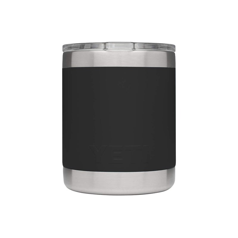 YETI Rambler 10 oz Lowball, Vacuum Insulated, Stainless Steel with MagSlider Lid, Black - Image 5