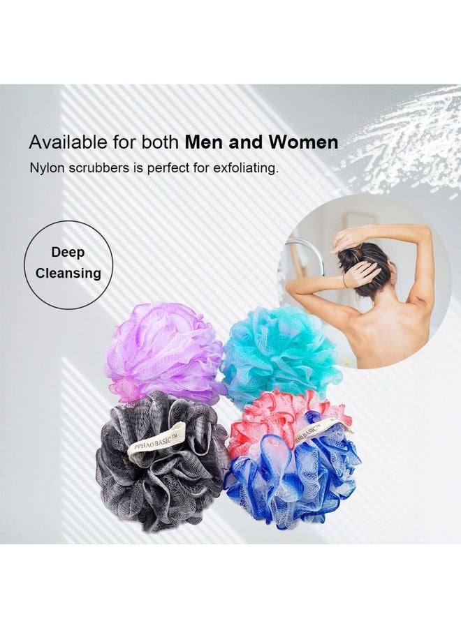 PPHAO BASIC PPHAO - Extra Large Soft Mesh Net Luffa Loofa Loufa Puff - Loofah Sponge - 75g(XXL) - Exfoliating Body Scrubber for Women and Men - Exfoliating Back Scrubber - Image 4