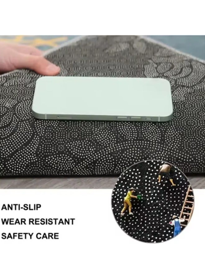 Aikenn Kitchen carpet kitchen carpet washable bathroom long carpet water and oil absorbent household non-slip floor mat bathroom door bathroom dustproof mat suitable for kitchen and bathroom holiday gift decoration  - Image 4