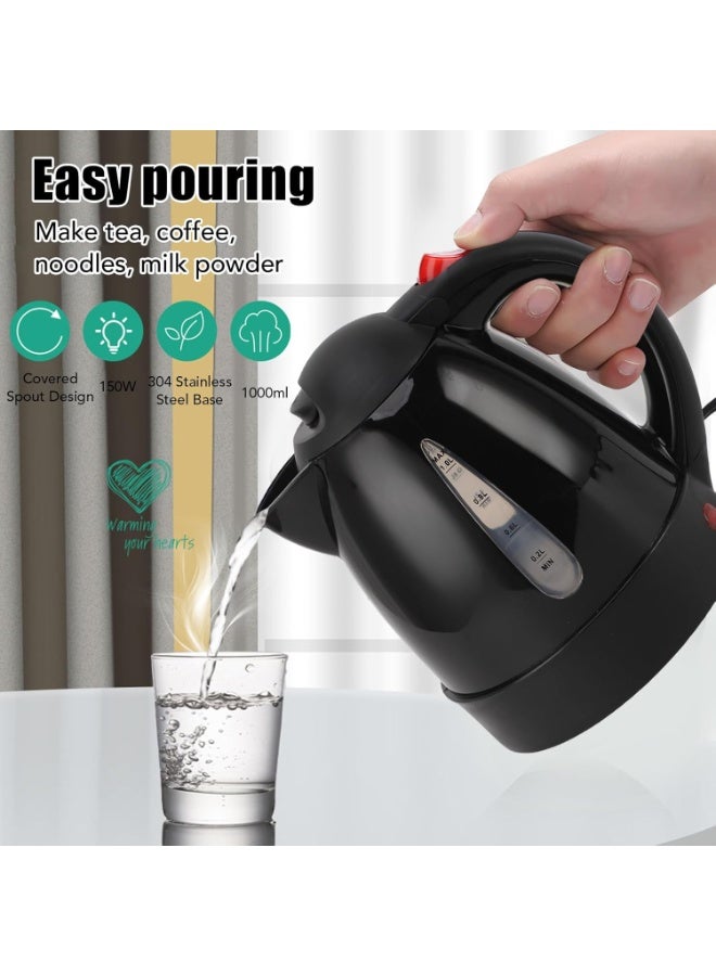 Car Kettle Water Boiler, 1L Travel Electric Kettle with Auto Shut Off, Portable Car Heating Cup, Stainless Steel Car Kettle Boiler, Heater Cup for Car Camping, Road Trip - Image 3
