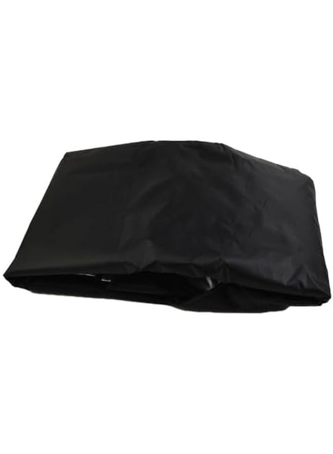 Waterproof Cover For 3 Person Metal Porch Swing Chair With Sun Shade Canopy Replacement Black - Image 3