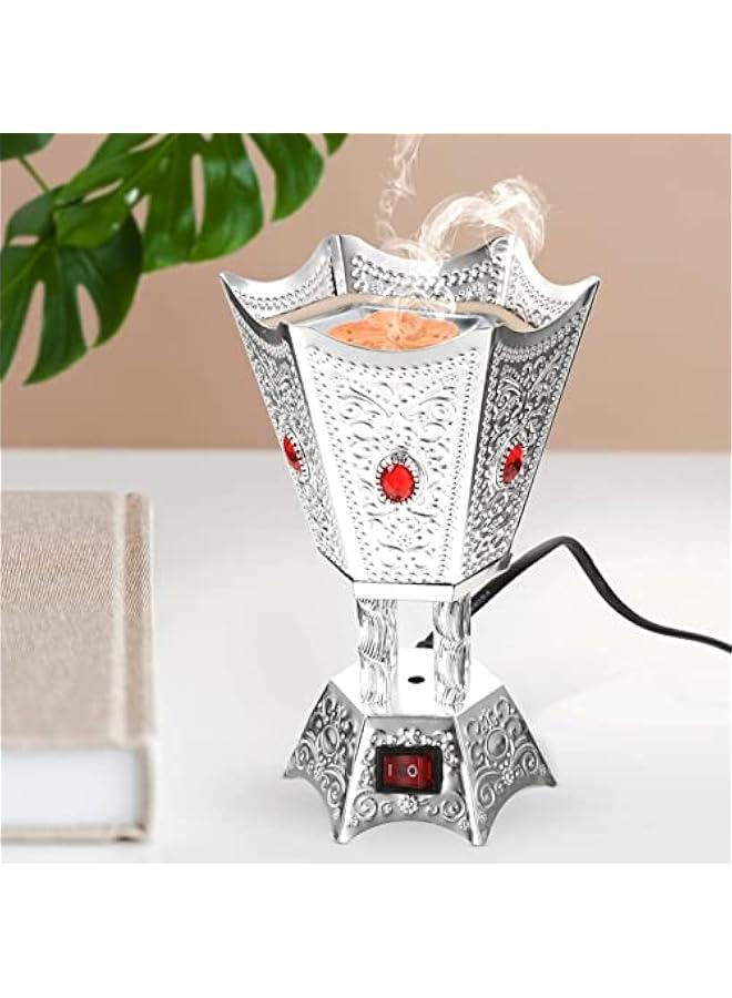 Arabest Electric Incense Burner Traditional Middle Eastern Design for Home and Office with US Plug - Image 3