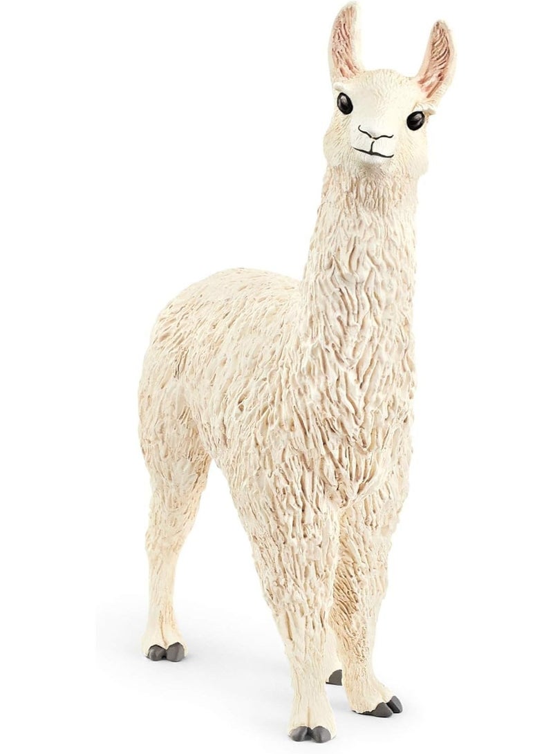 Schleich عالم المزرعة من شلايش، تمثال حيواني، ألعاب مزرعة للأولاد والبنات من 3 إلى 8 سنوات، لاما - Image 5